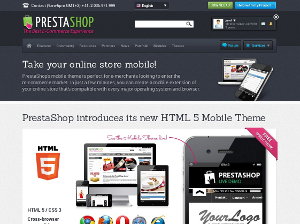 Prestashop Webseite