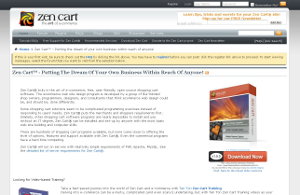 Zen-Cart Webseite